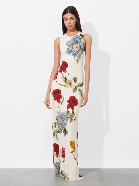 Alice + Olivia Dresses & Skirts - Alice and Olivia Delora open back floral maxi dress 2